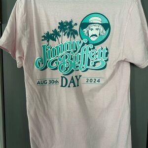 Margaritaville Light Pink Jimmy Buffett Day Tee